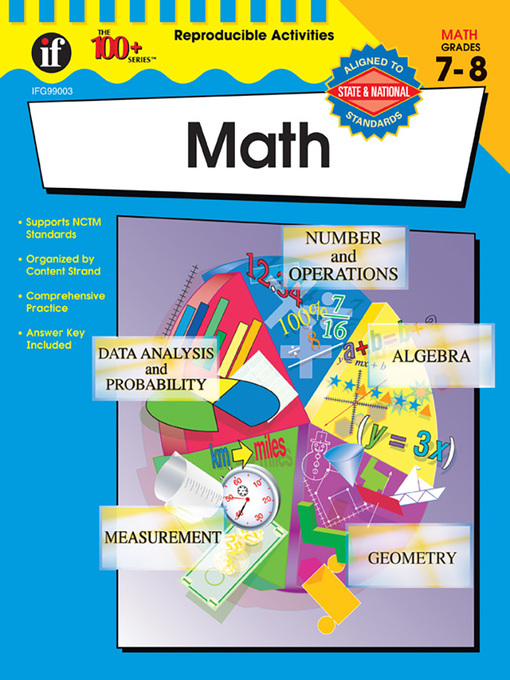 Title details for The 100+ Series Math, Grades 7 - 8 by Carson Dellosa Education - Available